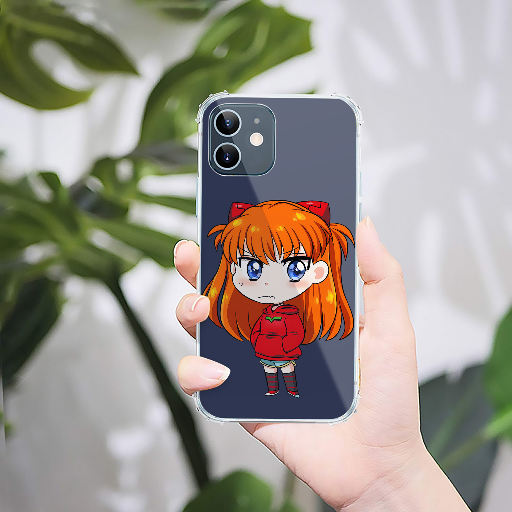 （画像用） EVA 新世紀エヴァンゲリオン 【iPhone 12シリーズ対応】透明スマホケース（クリアソフトケース）